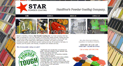 Desktop Screenshot of hamiltonpowdercoating.com
