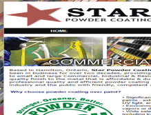 Tablet Screenshot of hamiltonpowdercoating.com